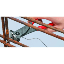 Knipex 68 01 200 EAN Homlokcsípőfogók feketére foszfátozott 200 mm fogó