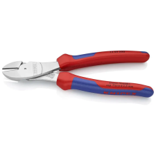 Knipex 74 05 200 SB Erő-kímélő oldalcsípőfogó krómozott 200 mm fogó