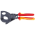 Knipex 9536280 Racsnis kábelvágó