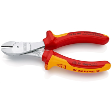 Knipex erősített oldalcsípő fogó VDE 160mm fogó