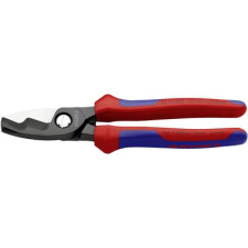 Knipex Kábelolló kettős vágóéllel 200 mm, vágóérték: O 20 mm, Knipex 95 12 200 (95 12 200) fogó