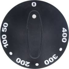  KNOB BLACK ø 80 mm 50-400°C beépíthető gépek kiegészítői