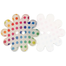 Knoflíky Žirovnice Bellatex 3,7 cm virág 366289 3 darabos készlet rövidáru