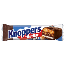 Knoppers NutBar Dark csokoládészelet - 40g csokoládé és édesség
