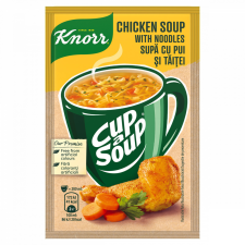 Knorr Cup a Soup instant tyúkhúsleves tésztával 12 g alapvető élelmiszer