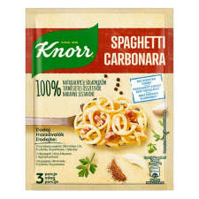 KNORR Ételalap KNORR 100% Természetes Carbonara spagetti 42g alapvető élelmiszer