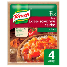  KNORR KÍNAI ÉDES-SAVANYÚ CSIRKE ALAP 66G alapvető élelmiszer