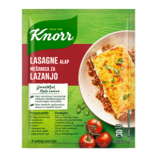  KNORR LASAGNE ALAP 52g sütés és főzés