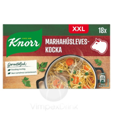  KNORR Marhahúsleveskocka 180g alapvető élelmiszer