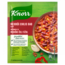 Knorr mexikói chilis bab alap 50 g alapvető élelmiszer