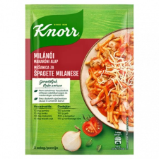  KNORR MILÁNÓI MAKARÓNI ALAP 60G sütés és főzés