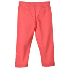 Knot So Bad korall, szívecskés kislány leggings
