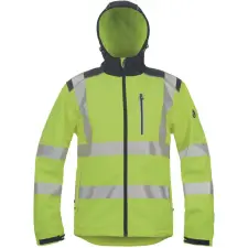  KNOXFIELD HVPS softshell dzseki sárga L munkaruha