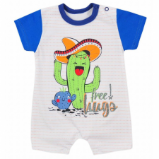 KOALA Baba nyári napozó Koala Cactus Summer kék (Méret: 62) rugdalózó
