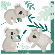 KOALA Eucalyptus szalvéta 16 db-os 33x33 cm papírárú, csomagoló és tárolóeszköz