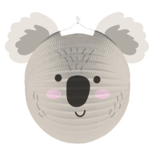 KOALA lampion 25 cm party kellék