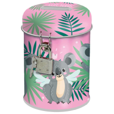 Koala persely, kerek, KOA10, rózsaszín persely
