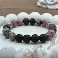  Kobaltkalcit - lávakő aroma karkötő karkötő