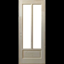 KOBEZOL TISZAII FENYŐ BELTÉRI AJTÓ 90X210CM ÜVEGEZHETŐ REVERZIBILIS nyílászáró