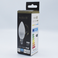 Kobi E14 led izzó, 9W(90W), 900lm, A+ , hideg fény, Kobi izzó