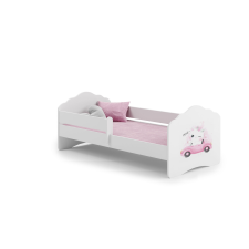 Kobi FALA gyerekágy 140x70 korlátos - Cat gyermekágy