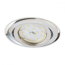 Kobi Halogén mennyezeti lámpatest, süllyesztett GU10 MR16 OH15, kerek, mozgatható, Chrome Kobi világítás