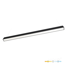 Kobi LED lineáris mennyezeti lámpatest 40W 4800lm CCT fekete Koline Kobi világítás