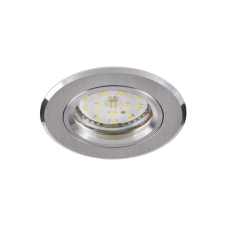 Kobi Süllyesztett GU10 halogén süllyesztett spotlámpa, kerek, króm, Kobi világítás