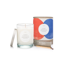 Kobo Natural Math Honey Magnolia Candle illatgyertya (11oz / 312g), gyertya