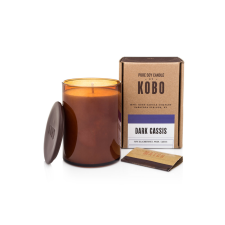 Kobo Woodblock Candle Dark Cassis illatgyertya (15oz / 425g), gyertya