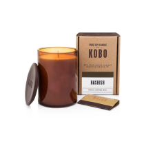 Kobo Woodblock Candle Hashish illatgyertya (15oz / 425g), gyertya