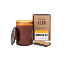Kobo Woodblock Candle Renaissance Man illatgyertya (15oz / 425g), gyertya