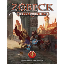 KOBOLD PRESS Zobeck: Clockwork City Collector’s Edition kalandjáték könyv társasjáték