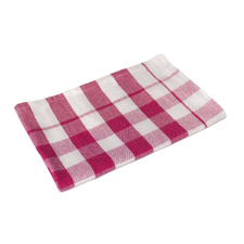  Kockás konyharuha, Piros, 50x70 cm lakástextília
