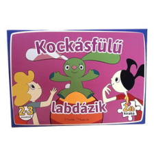 Kockásfülű labdázik kirakó puzzle, kirakós