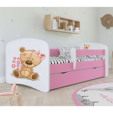 Kocot Kids Babydreams Ifjúsági ágy ágyneműtartóval - Maci virágokkal - Többféle méretben és színben gyermekbútor