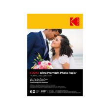 Kodak 10x15 Ultra Premium High Gloss 280g Fotópapír (60 db / csomag) fotópapír