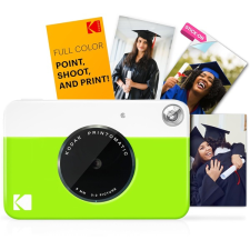 Kodak printomatic instant fényképezőgép, zink 2x3" papírméret, zöld ko-rodomaticgn fényképező