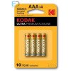 Kodak ULTRA PREMIUM K3A-4 AAA LR03 B4