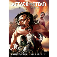 Kodansha America, Inc Attack on Titan Omnibus 4 (Vol. 10-12) | Hajime Isayama egyéb könyv