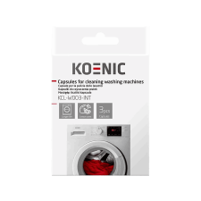 Koenic KCLW003INT mosógép tisztító tabletta 3 db x 20 g beépíthető gépek kiegészítői