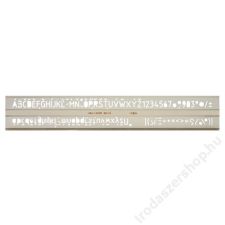 KOH-I-NOOR Betűsablon, 10 mm, KOH-I-NOOR (TKOH748039) betű és számtan eszköz