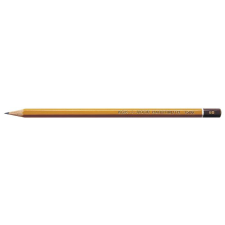 KOH-I-NOOR Grafitceruza, 6B, hatszögletű, KOH-I-NOOR &quot;1500&quot; ceruza