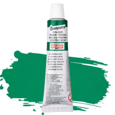 KOH-I-NOOR tempera, 16 ml - cinóber sötétzöld tempera
