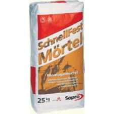 Kőházy SOPRO SCHNELLFEST MÖRTEL GYORSHABARCS 25 kg glett, gipsz, csemperagasztó, por