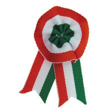 Kokárda 8 cm Magyar nemzeti kokárda biztostűvel grafika, keretezett kép