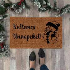  Kókuszrost lábtörlő - Hóember lakástextília