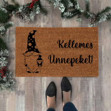  Kókuszrost lábtörlő - Karácsonyi manó lakástextília