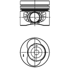 KOLBENSCHMIDT dugattyú 40683620 autóalkatrész