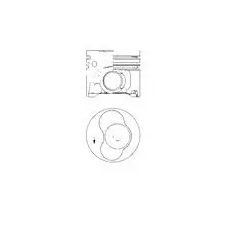 KOLBENSCHMIDT dugattyú 41091600 autóalkatrész